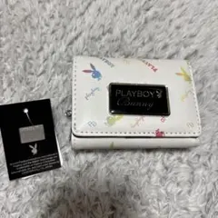 fuku様　プレイボーイ　レディース三つ折り財布　新品のサムネイル