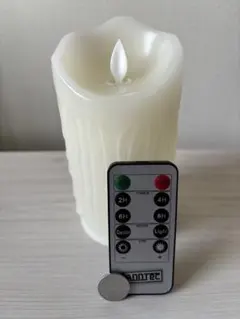 ろうそく型 LEDキャンドルライト・リモコン付き