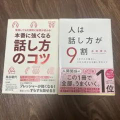話し方のコツ 2冊セット