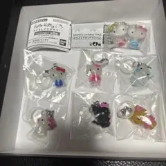 ハローキティ めじるしアクセサリー コンプ なかよしドロップチャーム セット