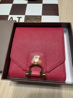 ★お値下げ【新品未使用】ATAOアタオ ロトロ 二つ折り財布 マゼンタ 未使用級】アタオ ATAO ロトロ 大容量 二つ折り財布 マゼンタ ピンク