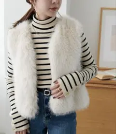 ディスコート ショートファーベスト