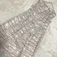 LAPINE BLANCHE 総柄ワンピース 42 キレイめ 上品 お呼ばれ