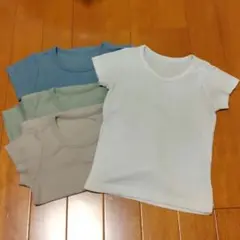 年中肌着 半袖シャツ 4枚組 サイズ90