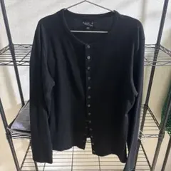 agnes.b メンズ スナップ コットンカーディガン