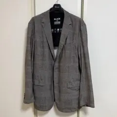 ブラックレーベル　チェック柄 ジャケット グレーのサムネイル
