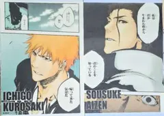 レア BLEACH 名場面 ポスター 藍染 一護