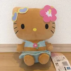 新品 ハローキティ L ぬいぐるみ 日焼けギャルver 水着 ガングロ