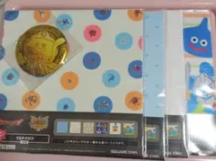ドラクエふくびき所スペシャル　F賞マルチクロス4枚セット　缶バッジ
