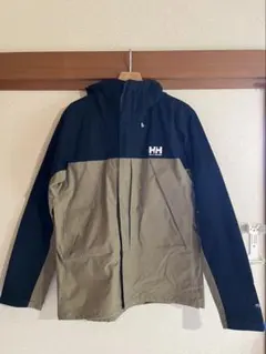 Helly Hansen シェルジャケット 黒・ベージュ