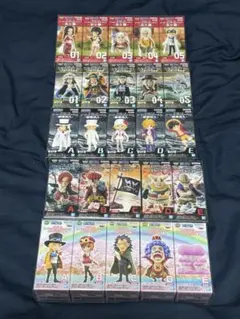 ワールドコレクタブルフィギュア　ワンピース　まとめ売り