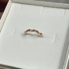 【値下げ】ete ピンキーリング 1号 K10PG ピンクゴールド