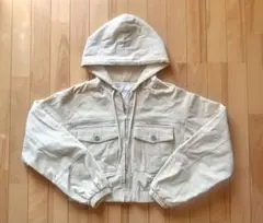 EGOIST フード付きコーデュロイジャケット