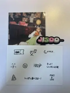 HANA moment box ポストカード ステッカー JISOO ジス