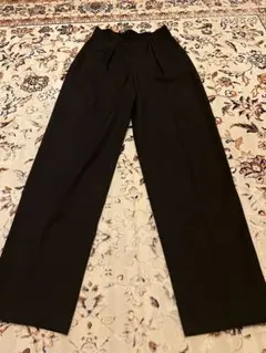 ZARA ブラック ワイドパンツ サイズ24