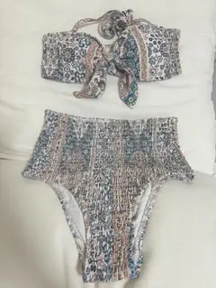 花柄セパレート水着 Fサイズ