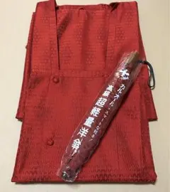お値下げ★和装用雨コート　着物用雨コート　道行きコート(ロング)と折りたたみ傘
