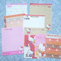 ハローキティ Hello Kitty キティちゃん レターセット 便箋 ハガキ