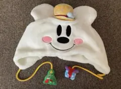 ディズニー ファンキャップ 30周年 クリスマス ミッキー ミニー リバーシブル