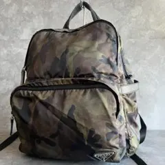 ⭐️PRADA⭐️プラダ ナイロン リュックサック カモフラ 迷彩柄 V135