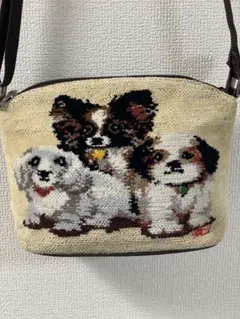 Vintage dog 犬 ショルダー バッグ ゴールデンレトリバー - メルカリ