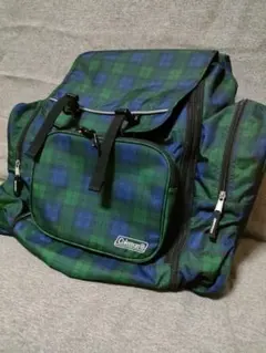 Coleman チェック柄 リュック 大容量 キッズ 子供 宿泊旅行アウトドア