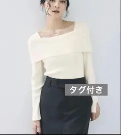 VIS オフショルダーモチモチリブリット