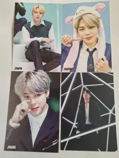 BTS　ジミン　ポストカード　フォト　４枚