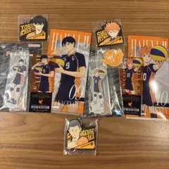 一番くじ　ハイキュー‼︎　-最強の挑戦者- F賞G賞H賞I賞 烏野高校セット