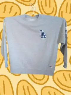 MLB 「ロサンゼルス・ドジャース」 トレーナー LL グレー