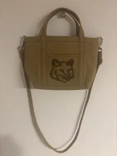 MAISON KITSUNE FOX HEAD MINI TOTEのサムネイル
