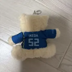 北海道日本ハムファイターズ 池田隆英 ぬいぐるみキーホルダー #52