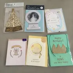 バースデーカード、クリスマスカードセット