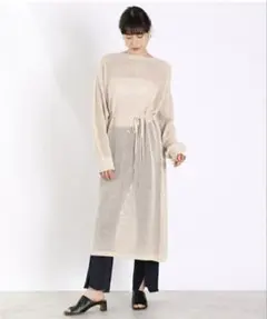 メッシュニットワンピース LOWRYS FARM ローリーズファーム ワンピース