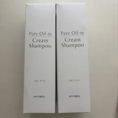 【新品未使用】【匿名発送】MYTREX ピュアオイルインクリームシャンプー
