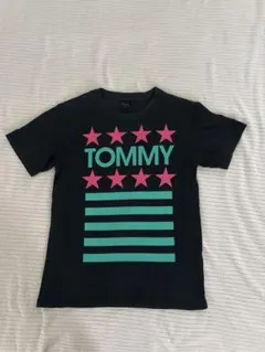 TOMMY Tシャツ ブラック スター ボーダーのサムネイル