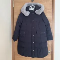 POM PONETTE 紺　ダウンコート M 150 中学受験　面接