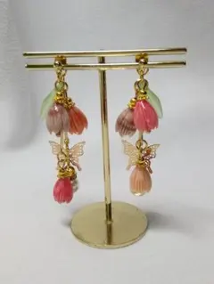 購入不可です。m(_ _)m　『ミニ・チューリップ　オレンジ&ピンク』