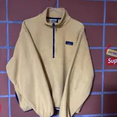 L.L.Bean ハーフジップ フリース イエロー