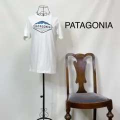 3239【白Sサイズ美品】PATAGONIA パタゴニア　VenturaロゴT