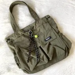 ✨美品✨軽量ナイロン2WAYリュックトートバッグ 大容量 多ポケット はっ水のサムネイル