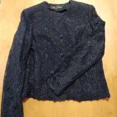 東京イギン、黒レースフォーマル上服