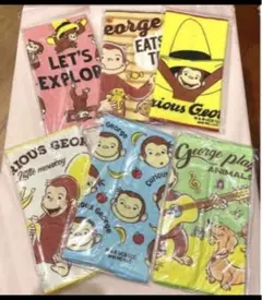 新品★おさるのジョージ　ミニタオル　ハンカチ