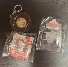 ハローキティ 3個セット アクリルチャーム カスタムアクリルチャーム