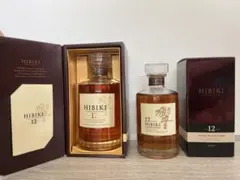 サントリーウイスキー　響12年　意匠ボトル　箱付き　未開封　500ml 楽天市場】【レトロ：希少】響12年 43度 500ml （意匠カートン入