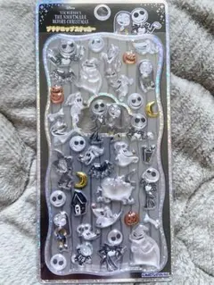 新品☆ナイトメア・ビフォア・クリスマス プチドロップステッカー正規品
