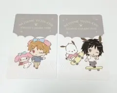 夏目友人帳xサンリオ　コラボ　特典ブロマイド　２点セットのサムネイル