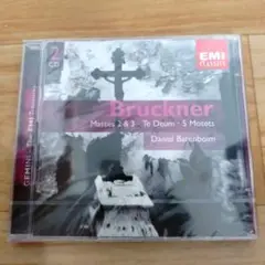 【新品未開封】バレンボイム/ブルックナー ミサ曲2番3番 テ・デウム 2枚組CD