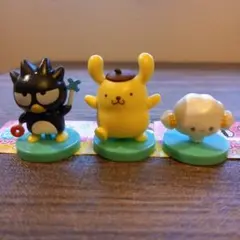 チョコエッグ サンリオ バッドばつ丸 ポムポムプリン こぎみゅん 3個セット