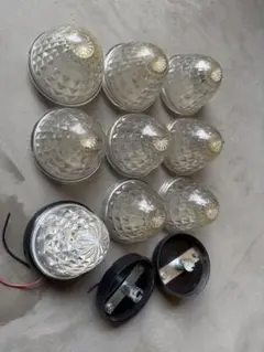 マーカーランプ クリア 9個セット ドーム型のサムネイル